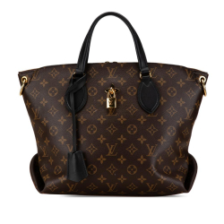 Louis Vuitton B Louis Vuitton Brown Monogram Canvas Canvas Monogram Flower Zipped Tote PM France