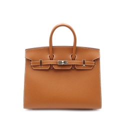 Hermès A Hermès Brown Calf Leather Epsom Birkin Retourne 25 France