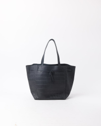 Celine Small Cabas Croc Phantom Tote Bag