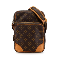 Louis Vuitton B Louis Vuitton Brown Monogram Canvas Canvas Monogram Amazone France