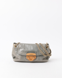 Prada Vitello Shine Flap Bag