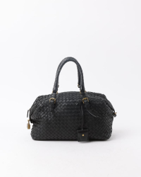 Bottega Veneta Intrecciato Boston Bag