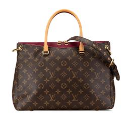 Louis Vuitton AB Louis Vuitton Brown Monogram Canvas Canvas Monogram Pallas MM France