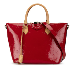 Louis Vuitton AB Louis Vuitton Red Vernis Leather Leather Monogram Vernis Montebello MM France