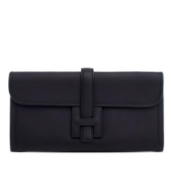 Hermès B Hermès Black Calf Leather Swift Jige Elan 29 France