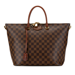 Louis Vuitton AB Louis Vuitton Brown Damier Canvas Canvas Damier Ebene Belmont MM France