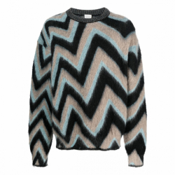 Paul Smith 'Contrasting Zig Zag' Pullover für Herren