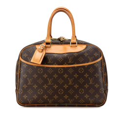 Louis Vuitton B Louis Vuitton Brown Monogram Canvas Canvas Monogram Deauville France