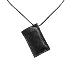 Hermès AB Hermès Black N/a Leather Api Choker France