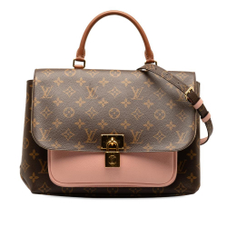 Louis Vuitton AB Louis Vuitton Brown with Pink Monogram Canvas Canvas Monogram Marignan France