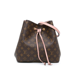 Louis Vuitton AB Louis Vuitton Brown Light Pink Monogram Canvas Canvas Monogram Neonoe MM France