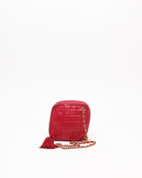 Chanel Matelasse Quilted Tassel Chain Bag