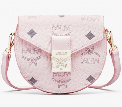 MCM Visetos Kleine Patricia Runde Crossbody Geldbörse