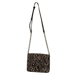 LAUREN Ralph Lauren Snake-effect crossbody clutch bag