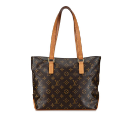 Louis Vuitton B Louis Vuitton Brown Monogram Canvas Canvas Monogram Cabas Piano France