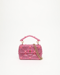 Valentino Medium Crystal Embellished Roman Stud Bag