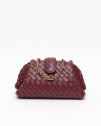 Bottega Veneta Intrecciato Teen Lauren 1980 Chain Bag