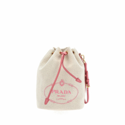 Prada Sac à main Prada en tissu beige