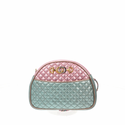 Gucci Sac bandoulière Gucci en cuir métallisé