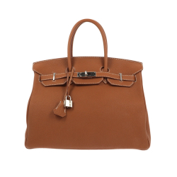 Hermès Birkin 35 Handbag in Clemence leather