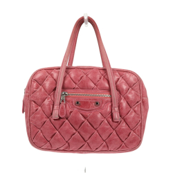 Balenciaga Sac Bandoulière Balenciaga en Cuir Rose