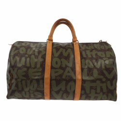 Louis Vuitton Limited Edition Louis Vuitton x Stephen Sprouse Graffiti Keepall 50 Travel Bag