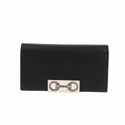 Gucci Pochette Gucci en cuir noir