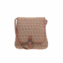 Fendi Crossbody Bag in Pink Fabric