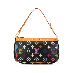 Louis Vuitton Black Monogram Multicolore Pochette Accessoires France