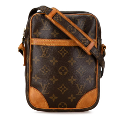 Louis Vuitton B Louis Vuitton Brown Monogram Canvas Canvas Monogram Danube France