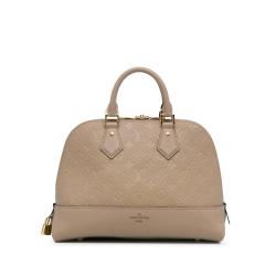 Louis Vuitton B Louis Vuitton Gray Monogram Empreinte Leather Neo Alma PM France