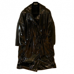 Sportmax Vinyl coat with Teddy lining