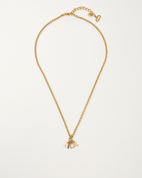 Christian Dior Logo Necklace