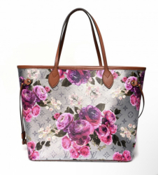 Louis Vuitton Never full MM Limited edition Garden flowers capsule 2022