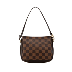 Louis Vuitton B Louis Vuitton Brown Damier Canvas Canvas Damier Ebene Trousse Pochette France