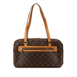 Louis Vuitton AB Louis Vuitton Brown Monogram Canvas Canvas Monogram Cite GM France