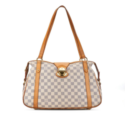 Louis Vuitton AB Louis Vuitton White Damier Canvas Canvas Damier Azur Stresa PM France