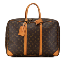 Louis Vuitton B Louis Vuitton Brown Monogram Canvas Canvas Monogram Sirius 45 France