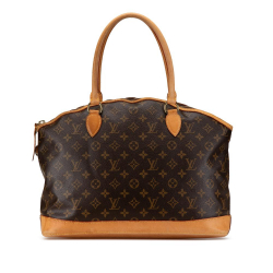 Louis Vuitton B Louis Vuitton Brown Monogram Canvas Canvas Monogram Lockit Horizontal France