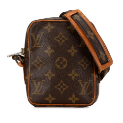 Louis Vuitton B Louis Vuitton Brown Monogram Canvas Canvas Monogram Mini Danube France