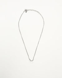 Christian Dior Logo Charm Necklace