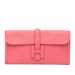 Hermès AB Hermès Pink Calf Leather Evercolor Jige Elan 29 France