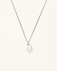 Christian Dior Diorissimo Logo Necklace