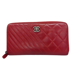 Chanel Zip around wallet