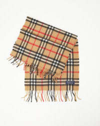 Burberry Check Cashmere Scarf