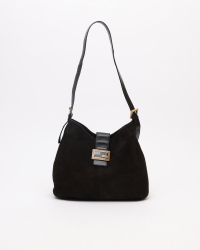 Fendi Suede FF Shoulder Bag