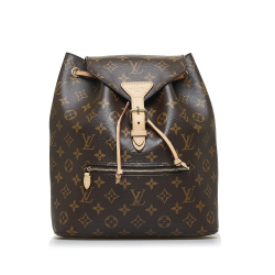 Louis Vuitton AB Louis Vuitton Brown Monogram Canvas Canvas Monogram Montsouris NM France