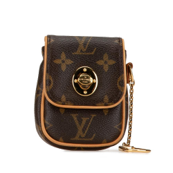 Louis Vuitton B Louis Vuitton Brown Monogram Canvas Canvas Monogram Tulum Pochette France