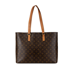 Louis Vuitton B Louis Vuitton Brown Monogram Canvas Canvas Monogram Luco Spain