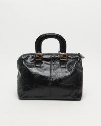 Fendi FF Patent Handbag